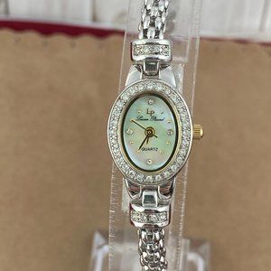 Fabulous Almost New Lucien Piccard Crystal Watch